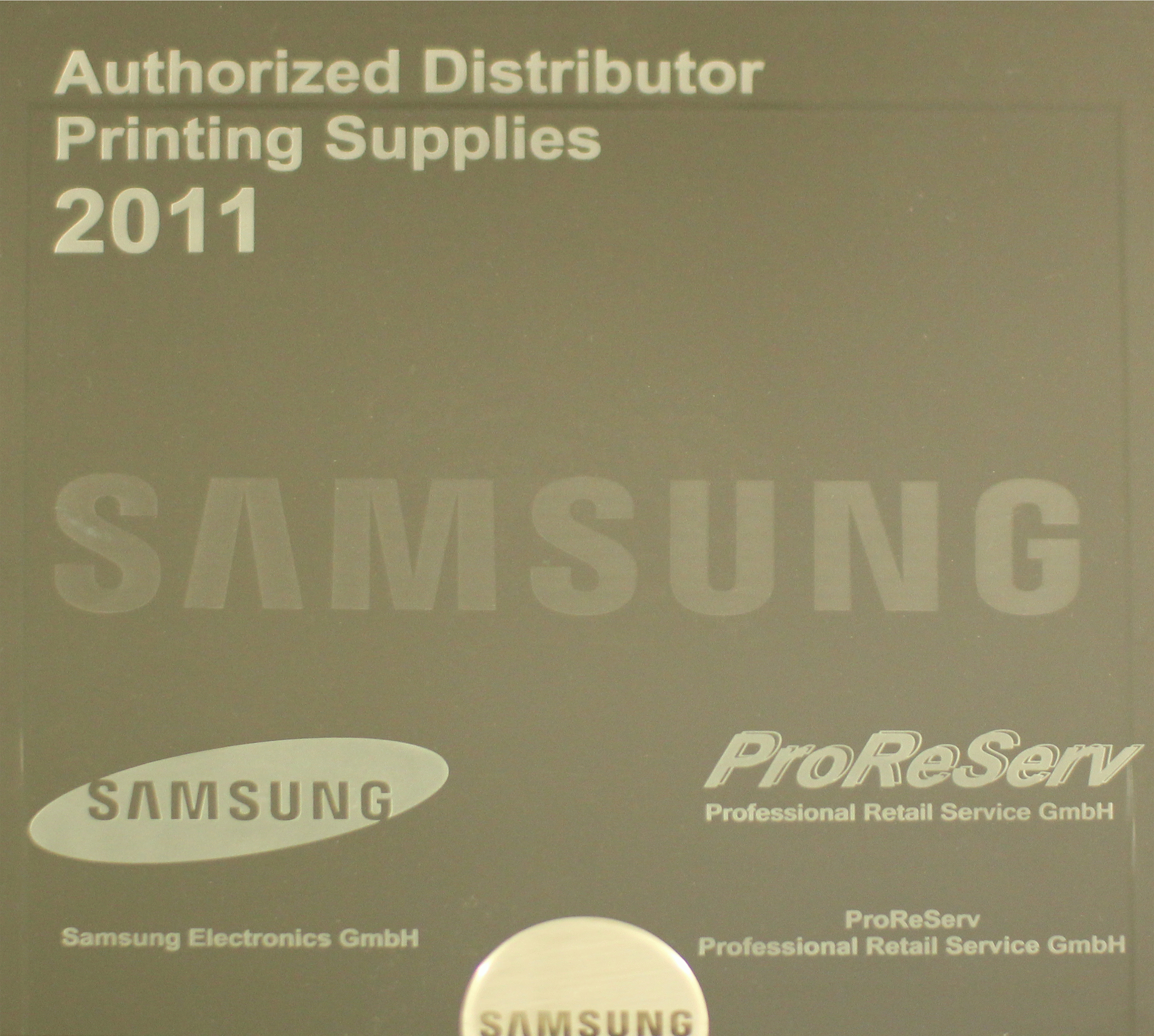 Auszeichnung Samsung 2011